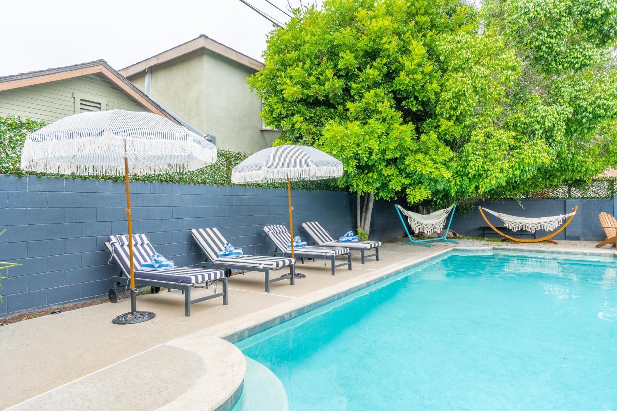 Angel&Rose Universal Hollywood Heated Pool House King Bed Los Angeles Bagian luar foto