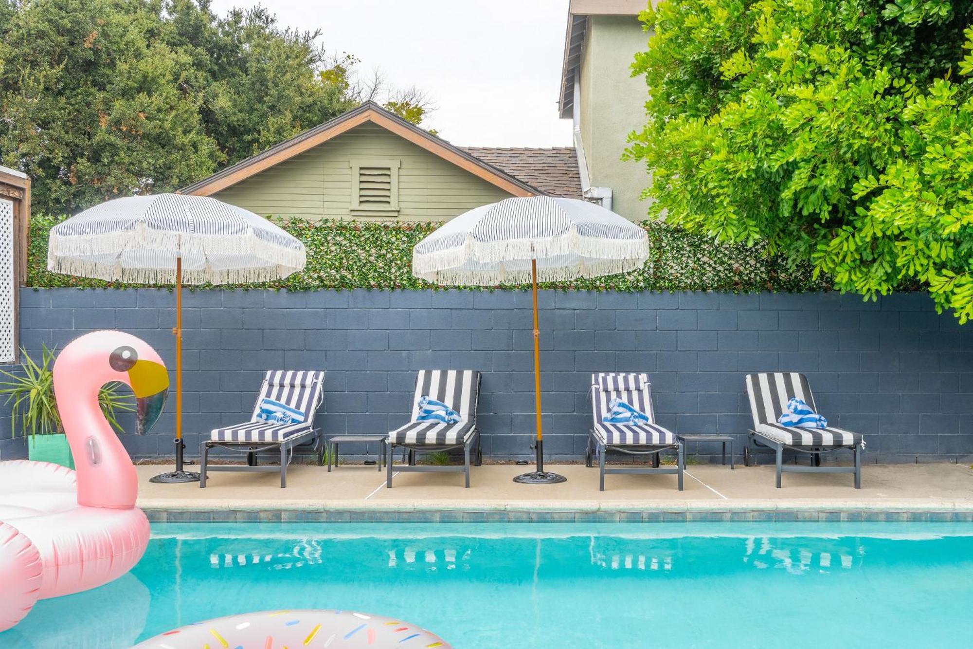 Angel&Rose Universal Hollywood Heated Pool House King Bed Los Angeles Bagian luar foto